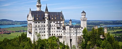 Foto von Schloß Neuschwanstein in Deutschland